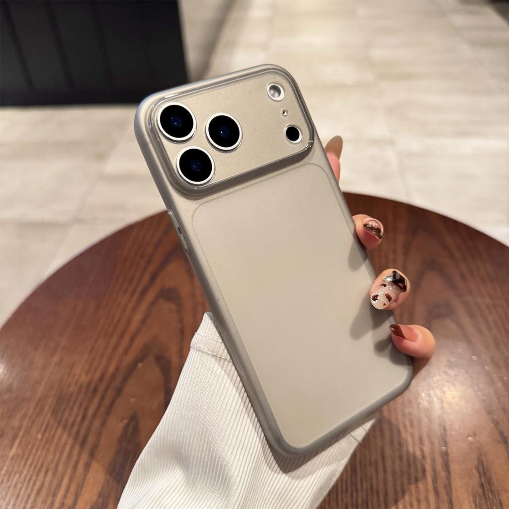 Ultra Thin Frosted Clear Phone Case for For Iphone 17 Pro Max 12 13Mini 14 1 16 Pro Max 17Air Plus Silicone Soft Matte Cover