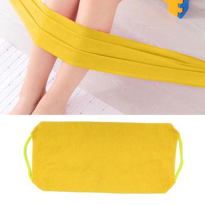 Отшелушивающая мочалка, эластичный скраб для душа, очищающий массажный ремешок для банного полотенца