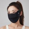 Hanging Ear Summer Face Mask Ice Silk Sports Mask Gifts Sun Protection Mask