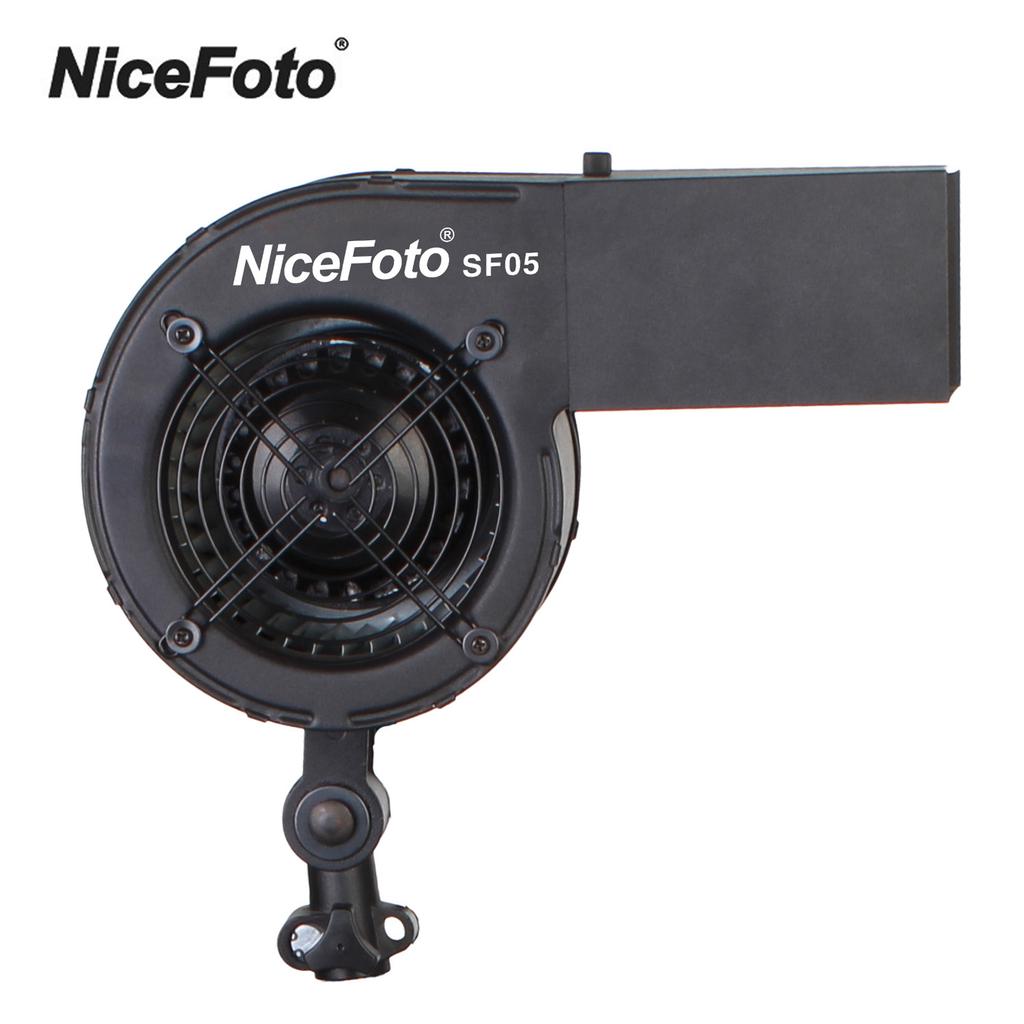 NiceFoto SF05 Studio Photography Wind Hair Blower Stream Fan for Taking Fashion Portrait Photos