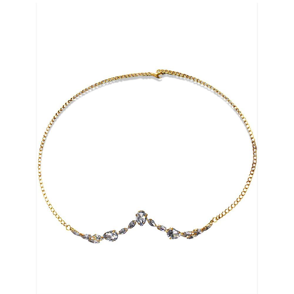 Блестящая маска с блестками, украшение, роскошная подвеска, цепочка для лица, крутая цепочка для лица со стразами, карнавальная