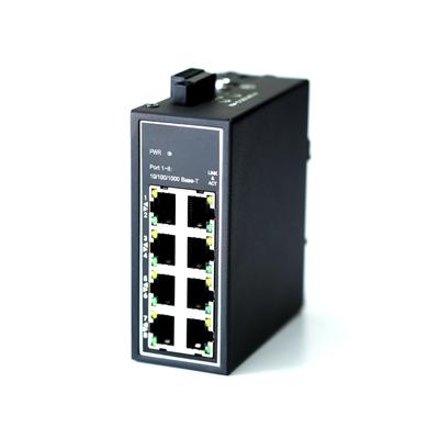 Конфигурация WIWAV Industrial Ethernet, бесшумное использование, WDH-8GT-DC, 8-портовый коммутатор 10/100/1000 Мбит/с/Не требуется/Энергосбережение/Безвентиляторная конструкция/Безвентиляторный