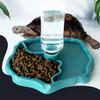 Removable Turtle Feeding Dish Large Capacity Small Pet Bowl New Reptile Feeder  Pet Supplies