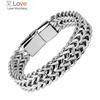Модный браслет из нержавеющей стали в стиле хип-хоп-панк для мужчин, ювелирные изделия для вечеринок