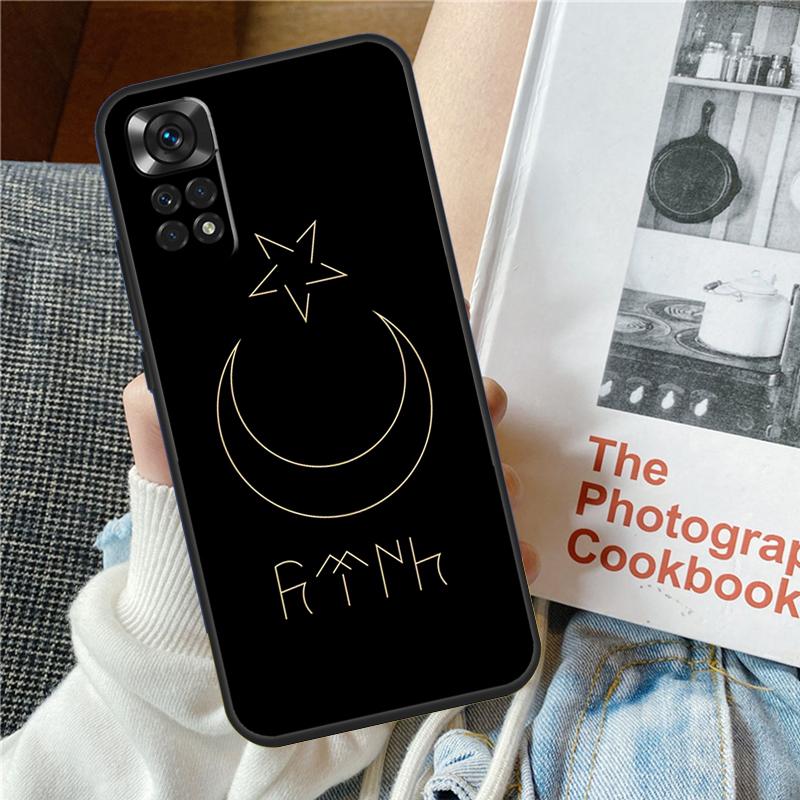 Турция Турецкий Флаг Чехол для Телефона Для Redmi Note 10 9 8 11 12 Pro 9S 10S 11S 12S Чехол Для Redmi 12 12C 9C 10C 13C