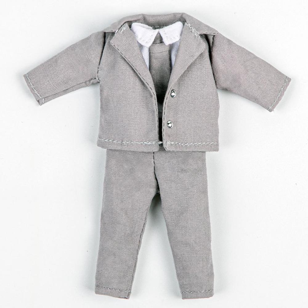 Mini Doll Coat Trousers Cute OB11 Doll Clothes for 1/11 OB11/Obitsu11Dolls/1/12Bjd Dolls