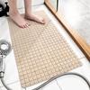 Thick PVC Bathroom Anti Slip Mat, Bathtub Shower Mat, Bathtub Mat, Massage Mat with Suction Cup, Drainage Hole