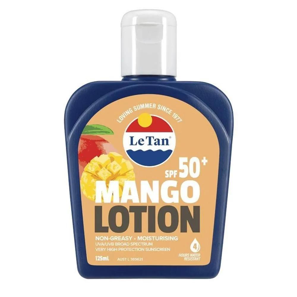 Лосьон для защиты от солнца Le Tan с манго SPF50+ 125 мл 1 упаковка