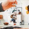 Puppy Man Backpack Car Hanging Ornaments Creative Acrylic Flat Car Pendant