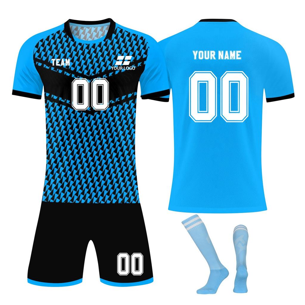 Комплект персонализированных рубашек для мужчин и девочек с именем и номером, футбольные майки на заказ для мальчиков, тренировочный костюм