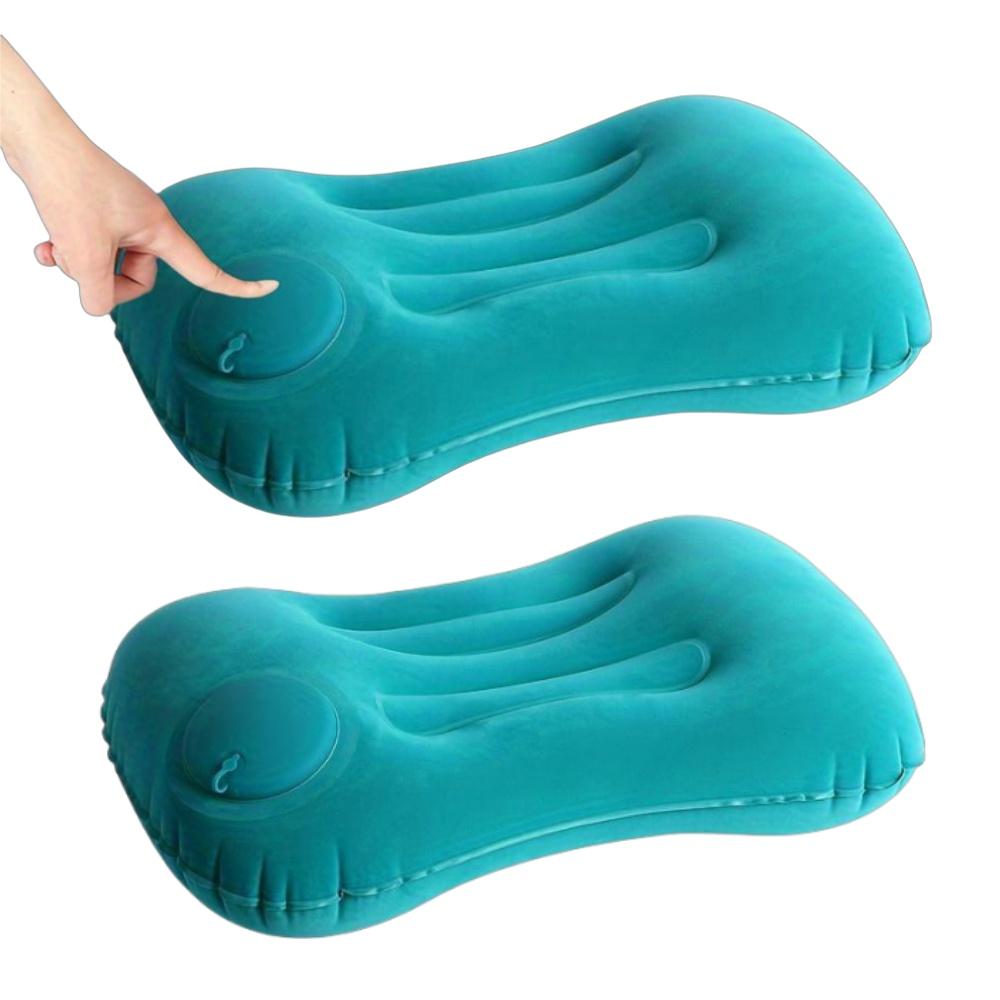 1/2 шт. Складные надувные подушки Многофункциональные подушки для поддержки шеи и поясницы для офиса, автомобиля, кемпинга, самолета, для отдыха, воздушная подушка