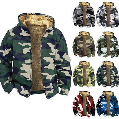 Мужская утолщенная куртка на пуговицах с двойным карманом и карманной вставкой, хлопковая куртка