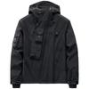 Cold Cold Weather Cyberpunk L [LIEBO] Jacket, Men's Windbreaker, Coat, Jumper, High-Tech Feel, Spring, Autumn, Winter, Blouson, Protection, Windproof,