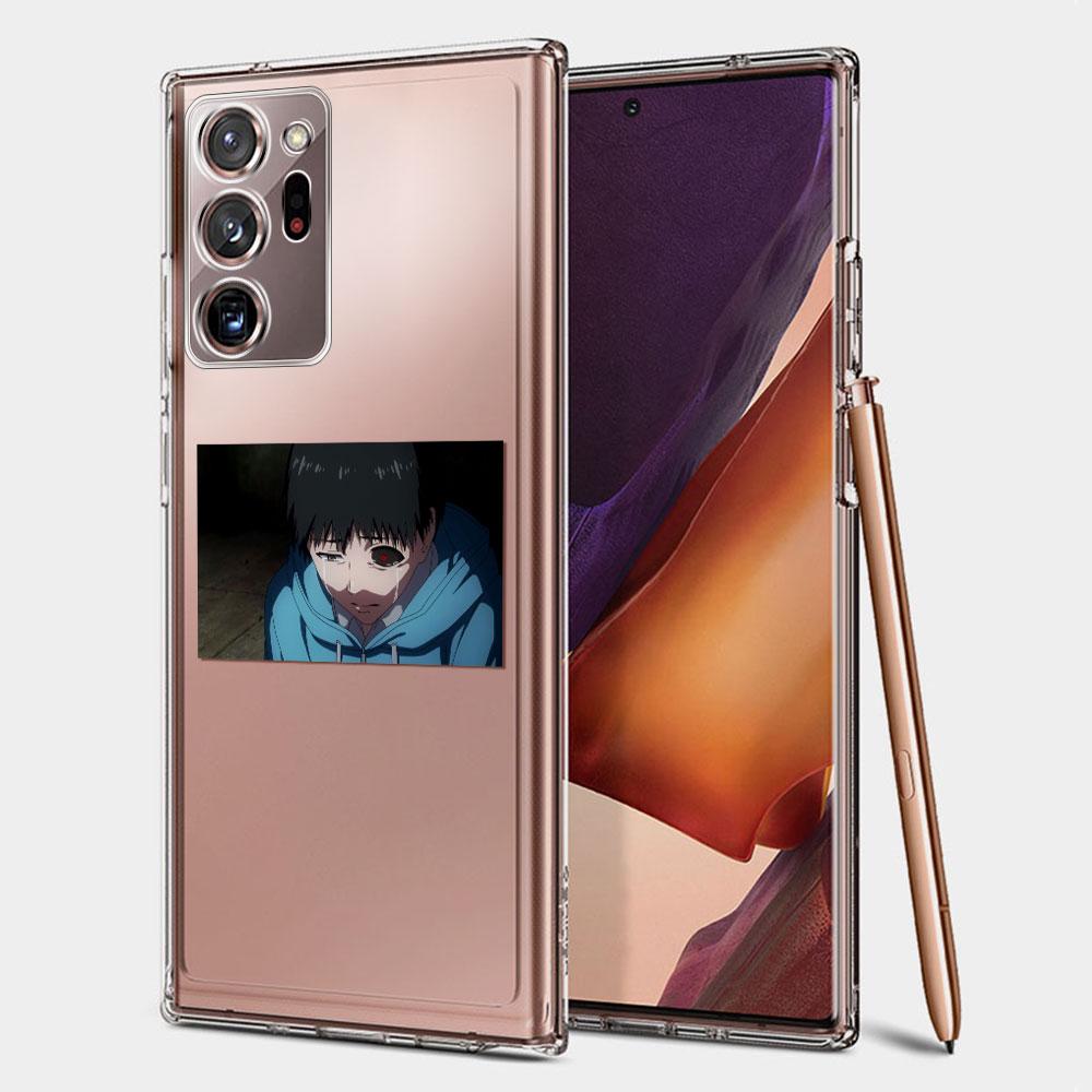 Прозрачный чехол с изображением аниме «Токийский гуль» для Samsung Galaxy Note 10 Lite 20 Ultra 9 8 S21 Plus S20 FE S10 S9 S8, силиконовый чехол для телефона