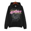 Unisex Oversized Hoodie With Spiderweb 3D Print - Streetwear Style Air Layer Fabric Fall Casual Wear