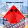 Магнитный набор для мытья окон, двухсторонняя щетка для мытья стекол, моющее средство для окон с высоким подъемом и сильным магнитом