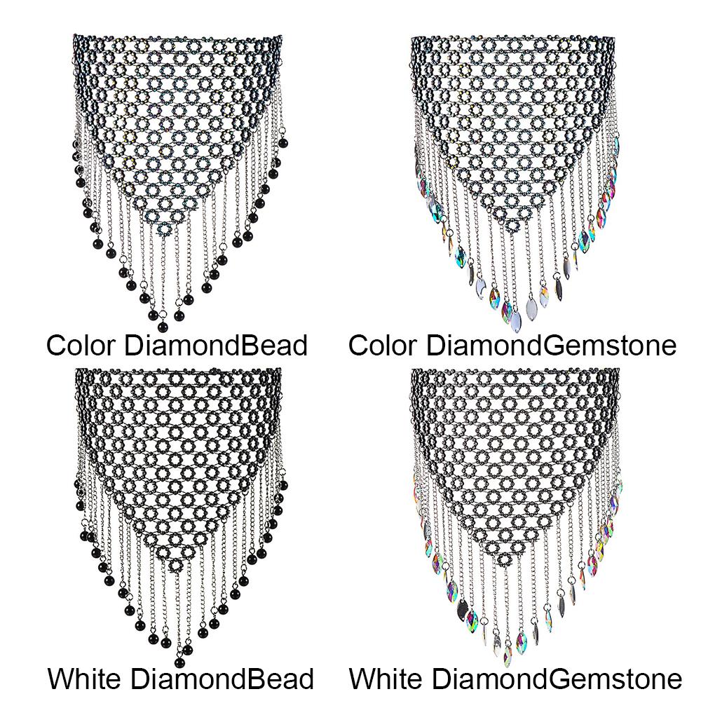 Танцевальная вечеринка блестки ночной клуб маскарад вуаль стразы металлические кисточки сетка ювелирные изделия маска