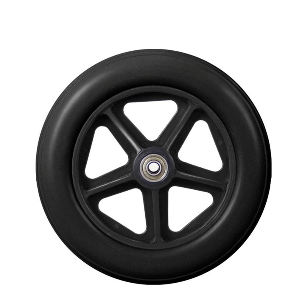 2 шт. 6/7/8-дюймовые колесики для инвалидной коляски универсальные сменные передние колеса с литыми шинами аксессуары для инвалидных колясок износостойкие