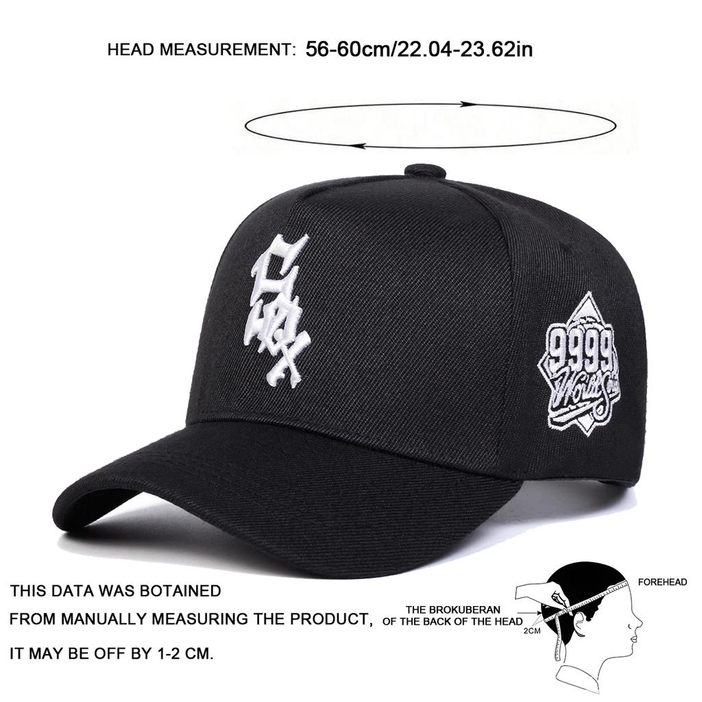 Baseball Stitching Stitched Embroidered Alphabet 9999 Sox Neutral Gender Women Men For Caps Adjustable Casual Hats Spring And Autumn Outdoor