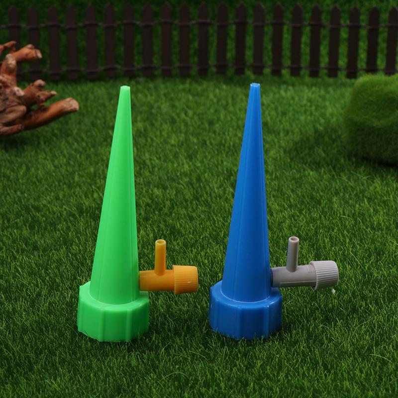 10 Pcs Automatic Drip Irrigation System Self Watering Spike For Plants Greenhouse Garden Adjustable Auto Water Dripper Device