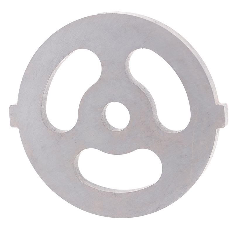 Большая пластина для мясорубки с 3 отверстиями, сетчатый нож, детали мясорубки, пластина с отверстиями для мяса