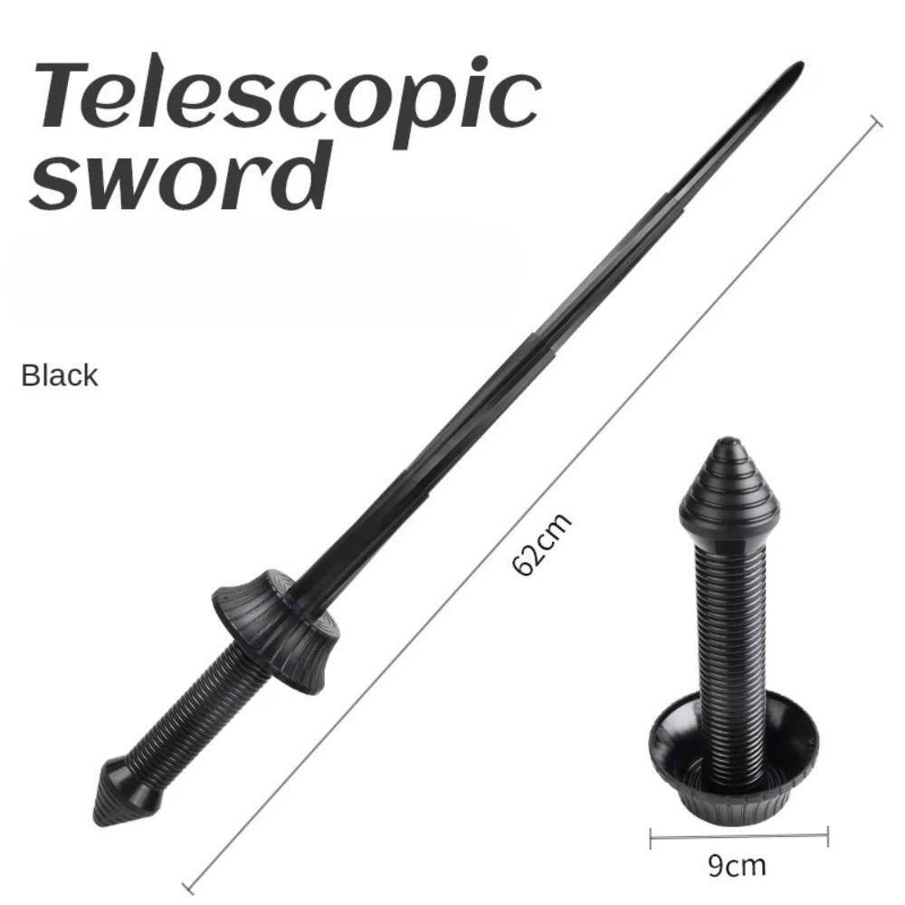 Anxiety Relief 3D Printing Telescopic Spiral Sword Sensory Toys Cosplay Props Retractable Toy 3D Gravity Katana Toys Adult