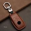 Genuine Leather Car Key Case Cover for Mercedes-Benz W203 W210 W211 Amg W204 C E S Cls Clk Cla Slk Classe Smart Car Keychain