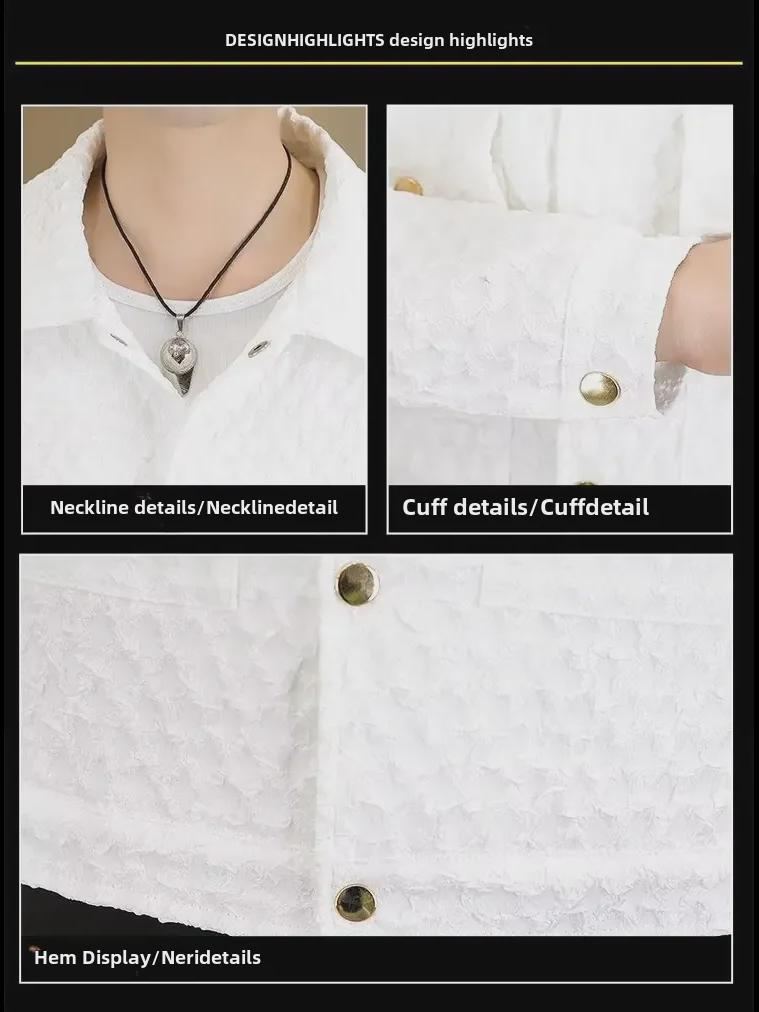 Мужская ветровка с клетчатыми лацканами: Модная облегающая куртка в корейском стиле на весну и осень