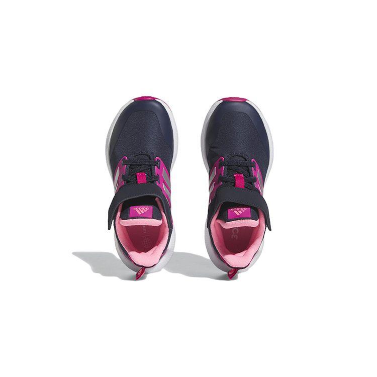 adidas Детские кроссовки EQ21 Run 2.0 J Legend Ink Real Magenta Синие, серебристо-металлические Team-Real-Magenta GZ2308