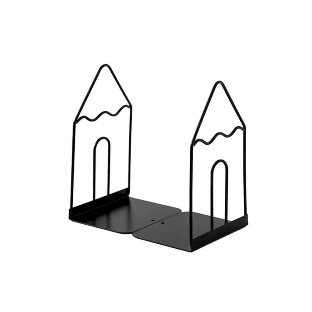 Hollow Simple Book Stand Anti-slip Desktop Bookshelf Modern Document Holder Classroom