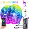 RGB Светодиодная Лента 3535 USB Управление через Приложение Гибкая Синхронизация с Музыкой Светодиодная Лента для Подсветки Телевизора Декора Освещения Комнаты