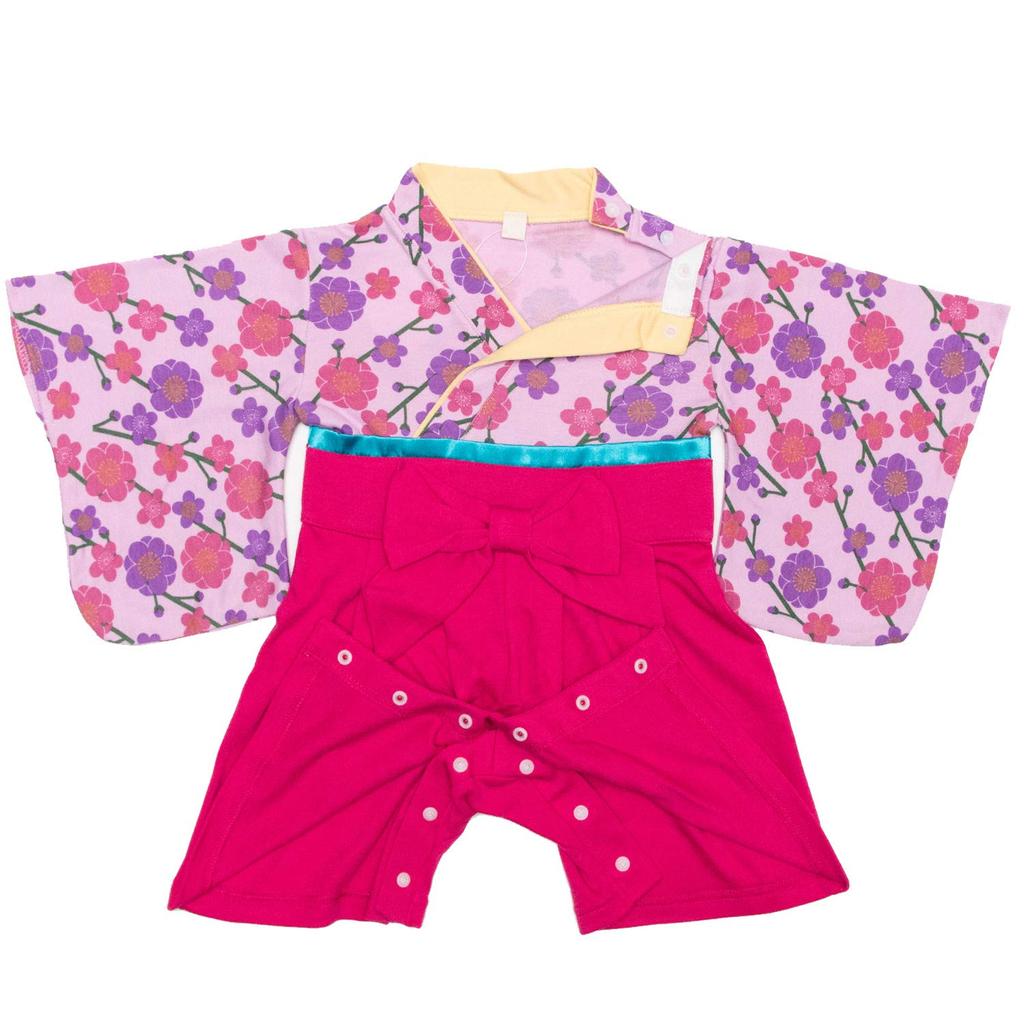 Хакама Ромпер Ромперы Детский Хакама Девочки [KYOETSU] (90, 2. Сливовый пурпурный)