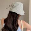 Curled Plaid Sun Hat Summer Fisherman Caps Fashion Plaid Bucket Cap  for Women