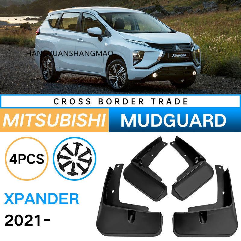 Mud Flaps Set of 4 for Mitsubishi Xpander 2021 Car Accessories for Fender Splash Guards Mudguard Black ABS Tire for Protection