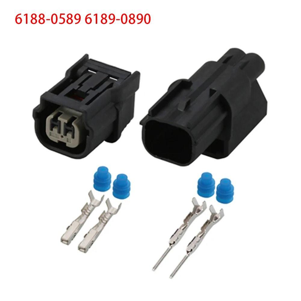 1Set Male Female Auto Connector 2 Pin 040 6188-0589 6189-0890 New ABS Sensor Plug For Hondas