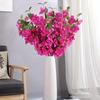 12 PCS Artificial Flowers Silk Bougainvillea 80cm Long Stem Fake Bougainvillea Hanging Vines Climbing Bougainvillea for Wedding Home Garden DIY Decor