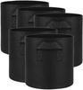 Set of 5 Cultivation Height 30cm X Width Large Planting Cloth Cultivation Bags, 40cm, Capacity, Non-woven Pots, Bags, Pots, Planters, Garden,