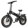 Electric Bicycle Pixar F2 250W Motor 20"x4.0" Tire Foldable City E-Bike 7 Speed Dual Disc Brakes 48V 15Ah Front Fork Suspension