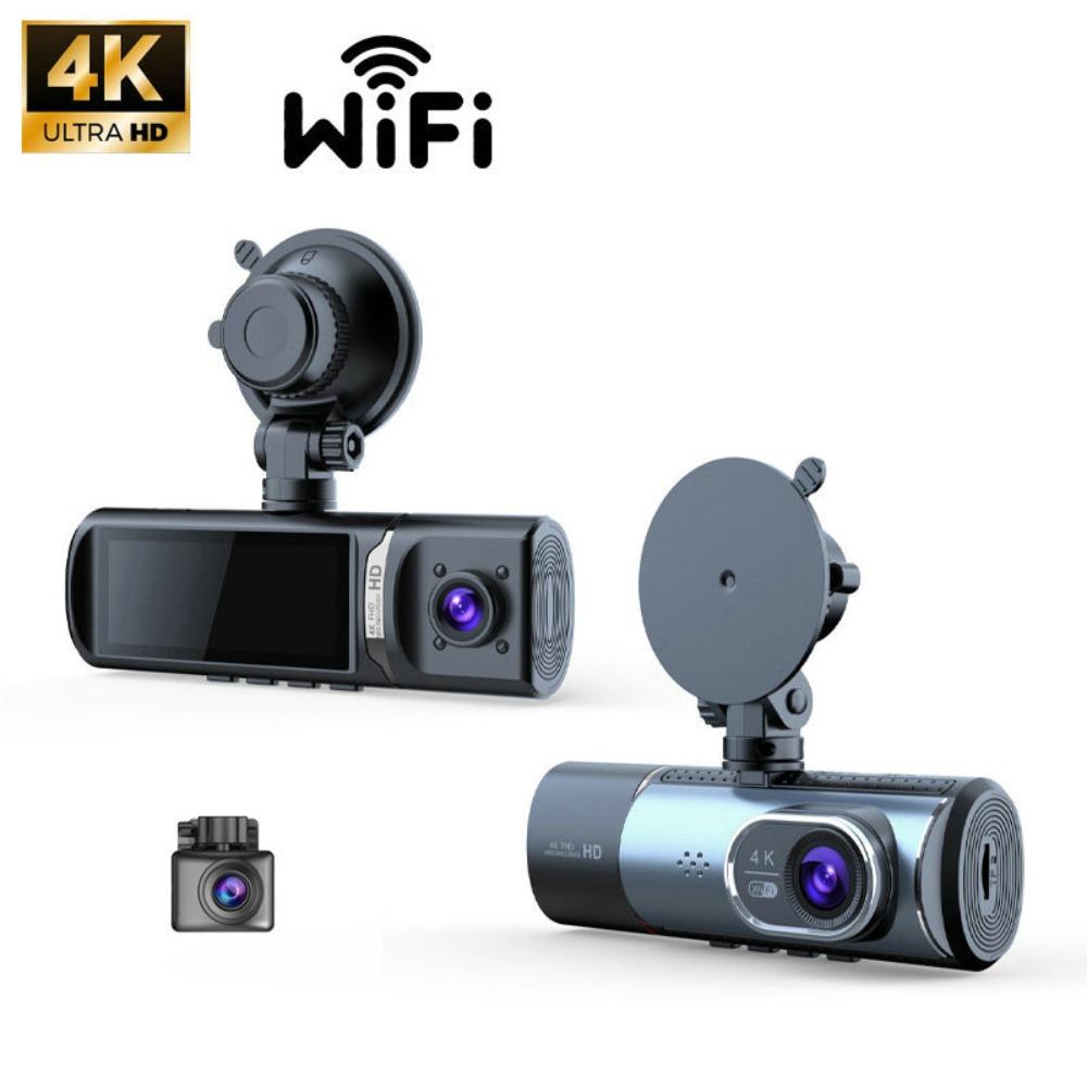 WDR Dynamic Adjustment Dash Cam 4K Ultra HD Car Dash Camera Video Recorder  Car Use