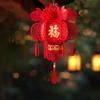 Chinese New Year Hanging Lantern Decoration Fu 3D Oriental Classic Elements Spring Festival Decor for Restaurant Home Decor