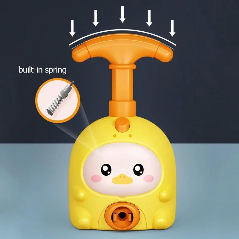 Childs Balloon Launcher Toys Educational Inertial Air Power Balloon Car Tower Science Toys For Children Newyear Gift