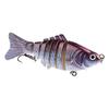 3/5Pcs Fishing Lures 3D Swimming Bait with Treble Hooks Realistic Looking