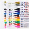 12 Color White Waterproof Rubber Permanent Paint Marker Pen Car Tyre Tread Environmental Tire Painting