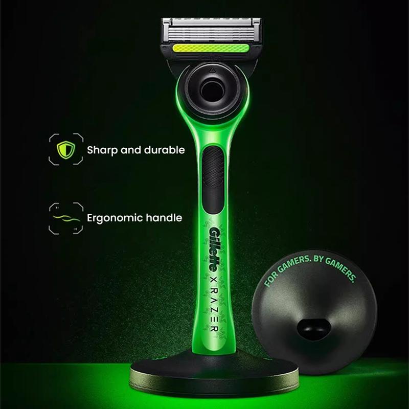 Gillette Набор бритв Razer Co-branded Labs Series, 1 ручка, 2 лезвия
