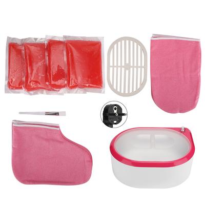 Электрический нагреватель для восковой депиляции, увлажняющий набор для ручного воскования с 200 г воска(Машина для плавления воска