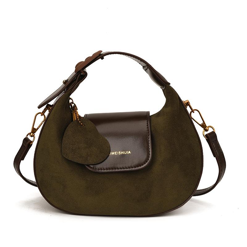 Ретро сумка-полумесяц, Простая повседневная сумка через плечо для работы, Модная сумочка