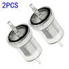 2pcs In-line Diesel Fuel Filter For Eberspacher Heater For Camper RV Brand New And High Quality Transparent Diesel Fuel Filter