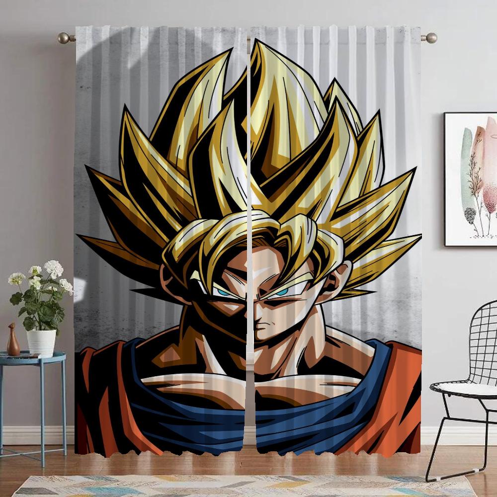 Дракон Современные шторы для гостиной 2 штуки Затемняющие шторы Шторы для спальни Хэллоуин Украшение Перегородка Кухня Элегантные