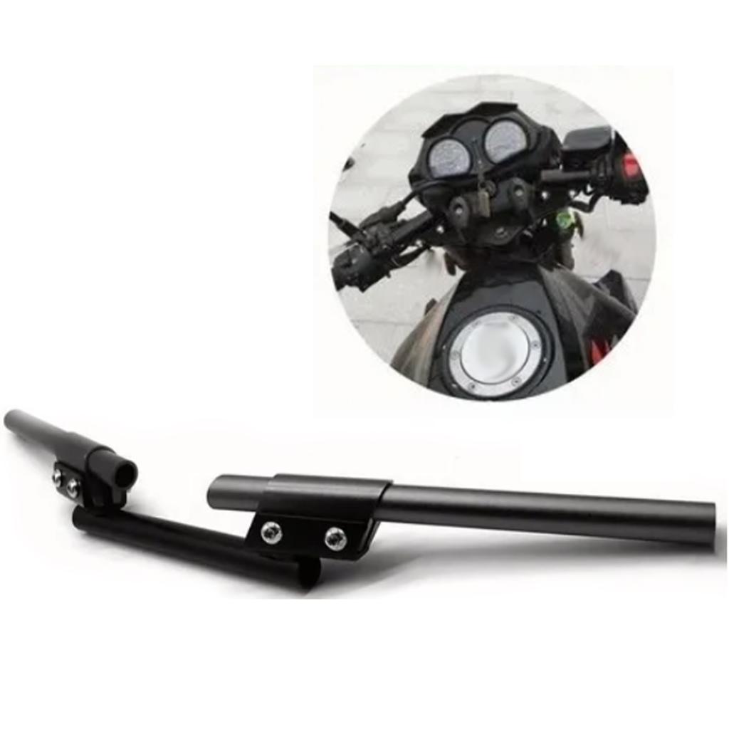 Руль мотоцикла из алюминиевого сплава, простая установка, замена руля, детали для модификации мотоцикла, черный