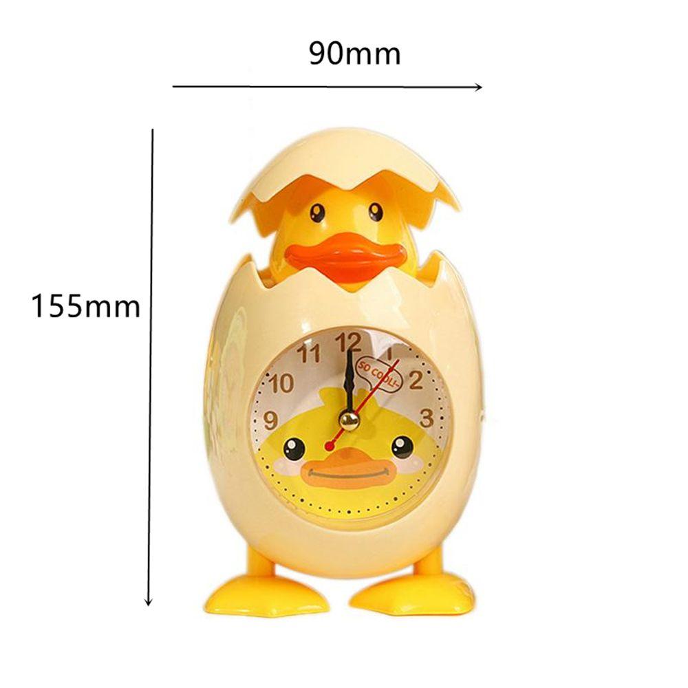 Kids Gift Easter Decoration Cartoon Egg Shell Chick Children Table Clock Easter Chick Alarm Clock